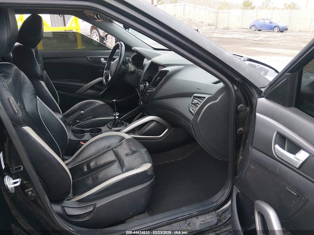 Hyundai Veloster Turbo W/black 2014 KMHTC6AEXEU198664 Image 5