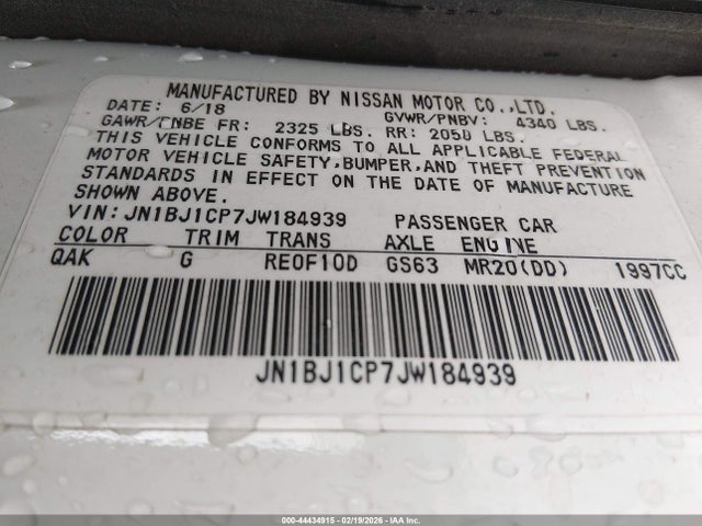 2018 NISSAN ROGUE SPORT JN1BJ1CP7JW184939 Photo 8