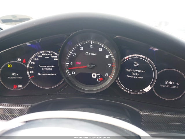Продаж на аукціоні авто 2018 Porsche Panamera Turbo, vin: WP0AF2A73JL141364, номер лоту: 44434946