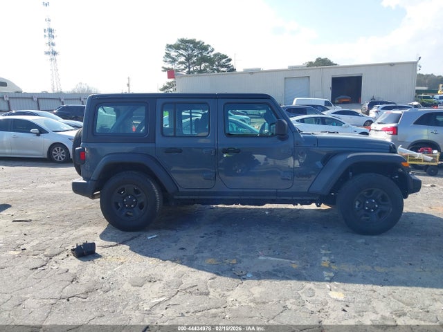 2025 Jeep Wrangler 4-door Sport 4x4 მანქანა იყიდება აუქციონზე, vin: 1C4PJXDN6SW577075, აუქციონის ნომერი: 44434978