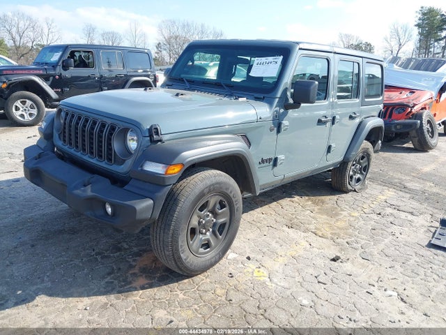 2025 Jeep Wrangler 4-door Sport 4x4 მანქანა იყიდება აუქციონზე, vin: 1C4PJXDN6SW577075, აუქციონის ნომერი: 44434978