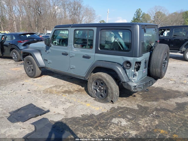 2025 Jeep Wrangler 4-door Sport 4x4 მანქანა იყიდება აუქციონზე, vin: 1C4PJXDN6SW577075, აუქციონის ნომერი: 44434978
