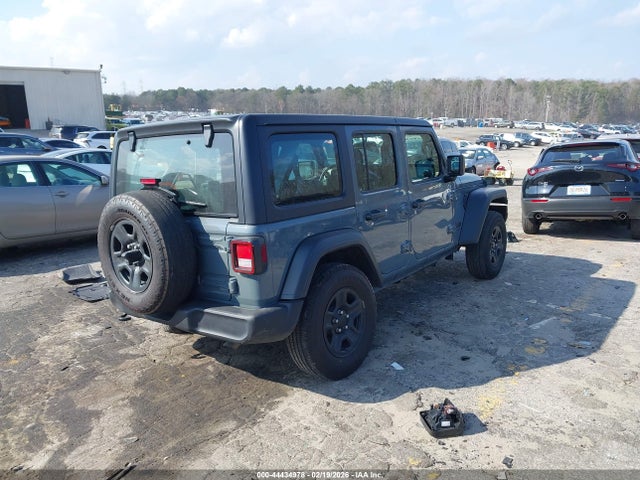 2025 Jeep Wrangler 4-door Sport 4x4 მანქანა იყიდება აუქციონზე, vin: 1C4PJXDN6SW577075, აუქციონის ნომერი: 44434978