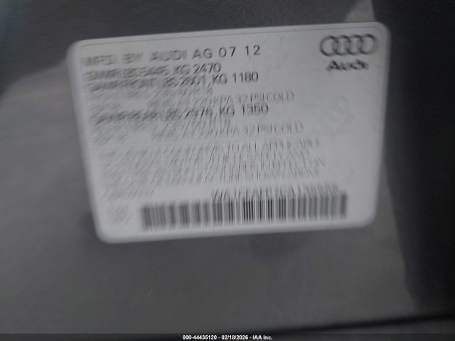 2012 AUDI Q5 WA1CFAFP7CA135555 Photo 8