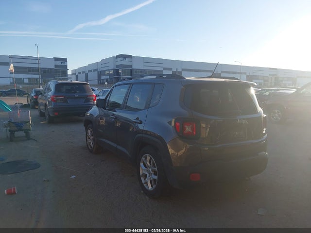44435193 :رقم المزاد ، ZACCJABB6HPF46371 vin ، 2017 Jeep Renegade Latitude Fwd مزاد بيع