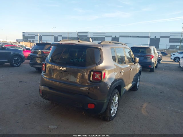 44435193 :رقم المزاد ، ZACCJABB6HPF46371 vin ، 2017 Jeep Renegade Latitude Fwd مزاد بيع