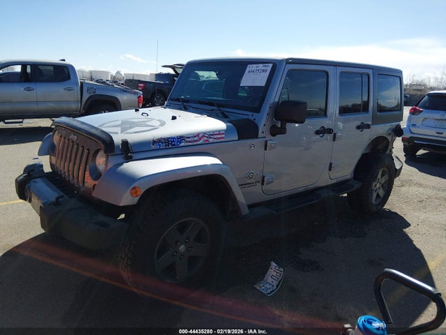 2013 Jeep Wrangler Unlimited Freedom Edition მანქანა იყიდება აუქციონზე, vin: 1C4BJWDG9DL580417, აუქციონის ნომერი: 44435280