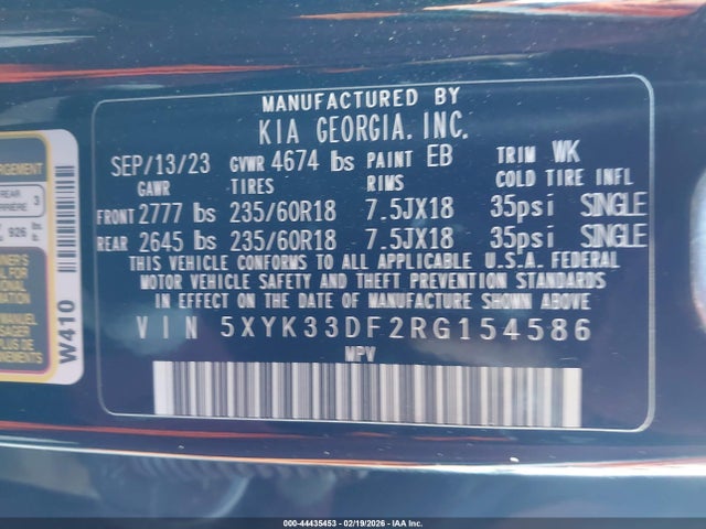 KIA Sportage Ex 2024 5XYK33DF2RG154586 Image 9