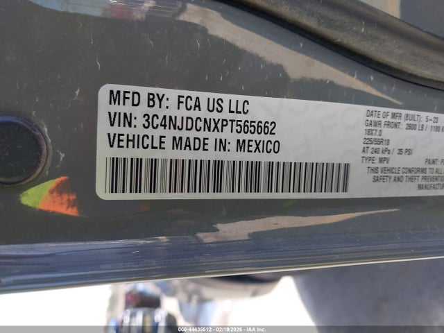 2023 JEEP COMPASS 3C4NJDCNXPT565662 Photo 8