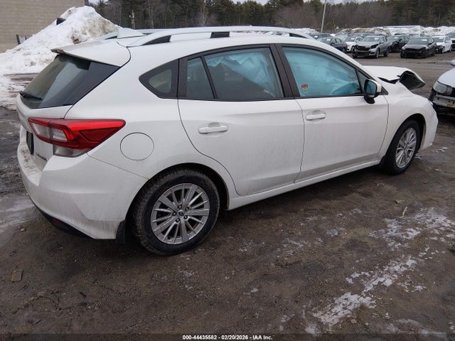 2018 Subaru Impreza 2.0i Premium მანქანა იყიდება აუქციონზე, vin: 4S3GTAB63J3713908, აუქციონის ნომერი: 44435582
