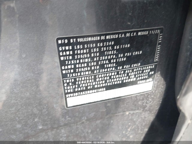 2024 VOLKSWAGEN TIGUAN 3VV3B7AXXRM061055 Photo 8