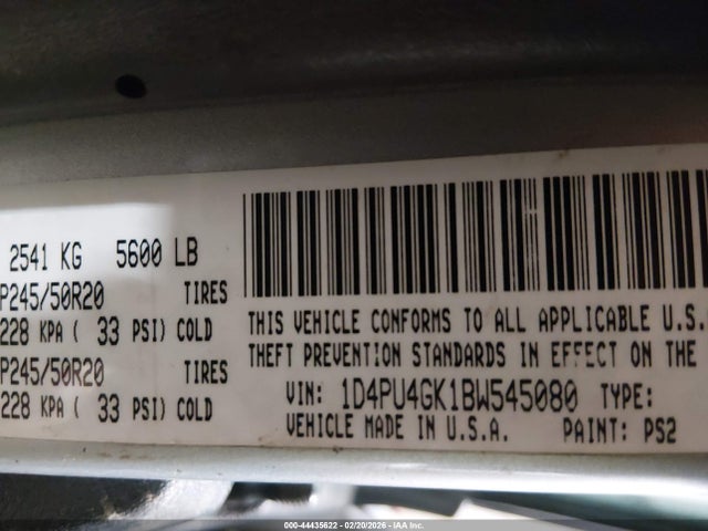 2011 DODGE NITRO 1D4PU4GK1BW545080 Photo 8