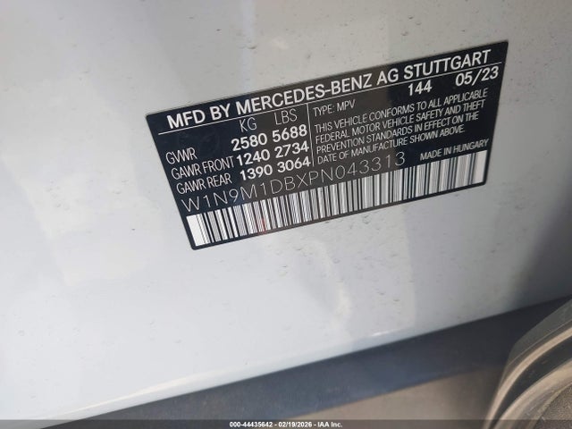 2023 MERCEDES-BENZ EQB 350 SUV W1N9M1DBXPN043313 Photo 8