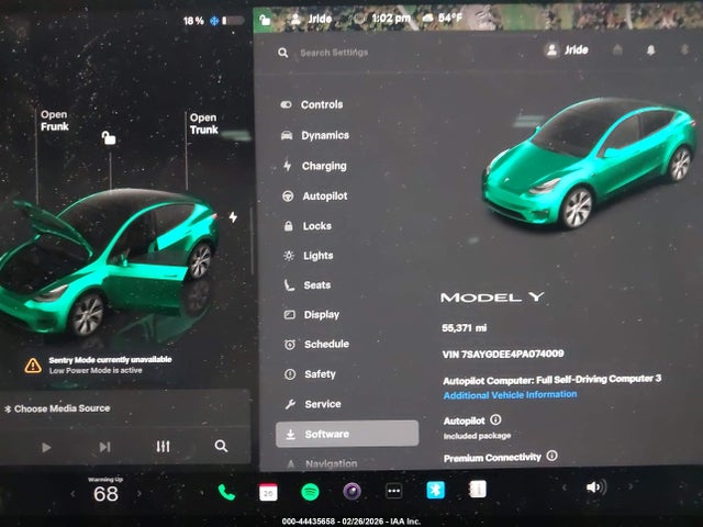 2023 TESLA MODEL Y 7SAYGDEE4PA074009 Photo 6