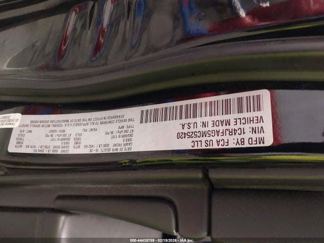 2021 JEEP GRAND CHEROKEE 1C4RJFAG5MC525420 Photo 8