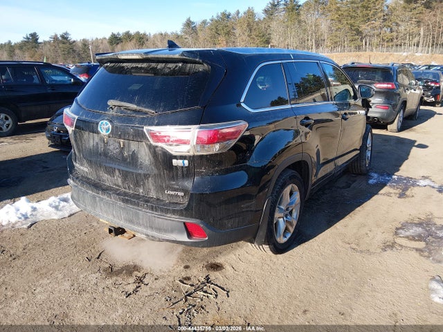 5TDDCRFH2GS014757 Toyota Highlander Hybrid Limited