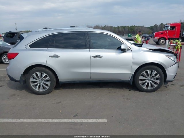 44435763 :رقم المزاد ، 5FRYD4H4XFB016589 vin ، 2015 Acura Mdx Technology Package مزاد بيع