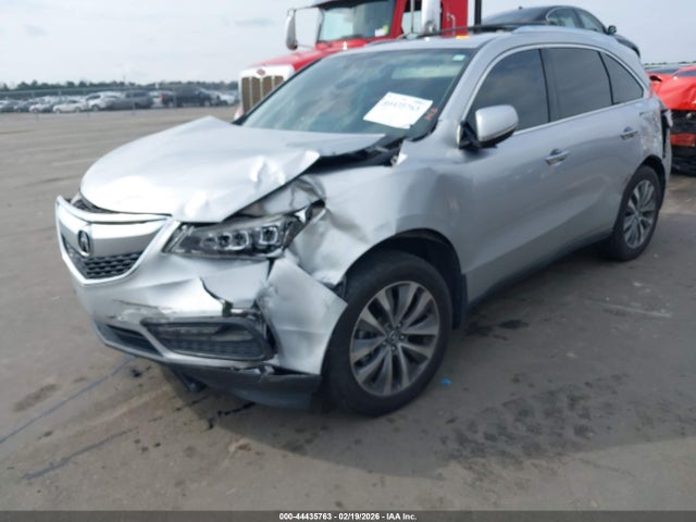 44435763 :رقم المزاد ، 5FRYD4H4XFB016589 vin ، 2015 Acura Mdx Technology Package مزاد بيع