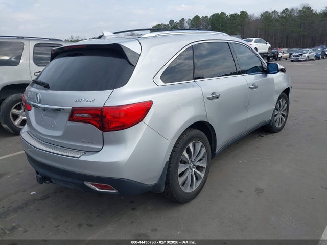 44435763 :رقم المزاد ، 5FRYD4H4XFB016589 vin ، 2015 Acura Mdx Technology Package مزاد بيع