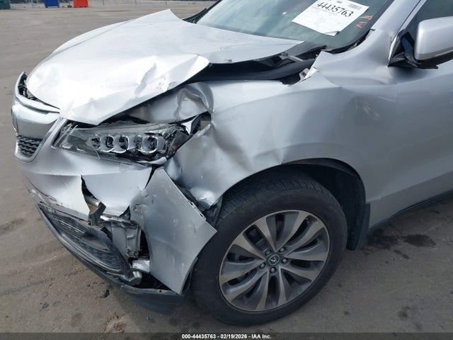44435763 :رقم المزاد ، 5FRYD4H4XFB016589 vin ، 2015 Acura Mdx Technology Package مزاد بيع