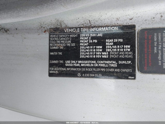 2003 MERCEDES-BENZ SL 500 WDBSK75F73F053366 Photo 8