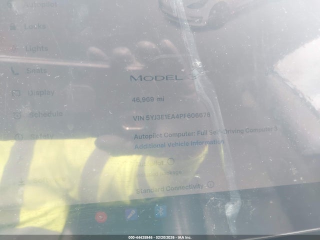 2023 TESLA MODEL 3 5YJ3E1EA4PF606676 Photo 6