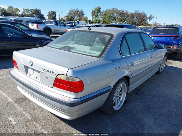 2000 Bmw 740il მანქანა იყიდება აუქციონზე, vin: WBAGH8347YDP11460, აუქციონის ნომერი: 44436003