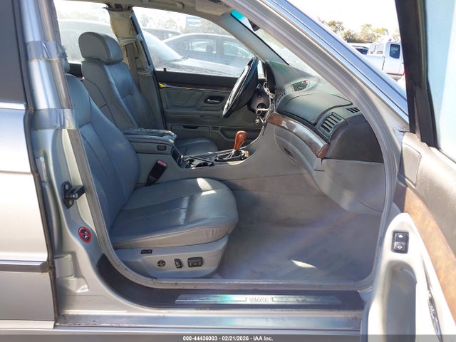 2000 Bmw 740il მანქანა იყიდება აუქციონზე, vin: WBAGH8347YDP11460, აუქციონის ნომერი: 44436003
