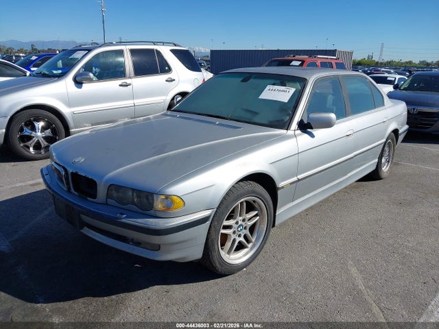 2000 Bmw 740il მანქანა იყიდება აუქციონზე, vin: WBAGH8347YDP11460, აუქციონის ნომერი: 44436003
