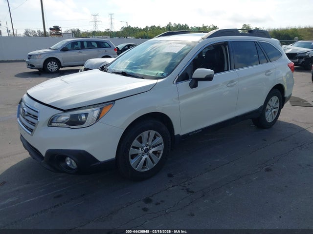 2017 Subaru Outback 2.5i Premium მანქანა იყიდება აუქციონზე, vin: 4S4BSAHCXH3364634, აუქციონის ნომერი: 44436048
