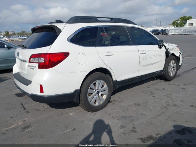2017 Subaru Outback 2.5i Premium მანქანა იყიდება აუქციონზე, vin: 4S4BSAHCXH3364634, აუქციონის ნომერი: 44436048