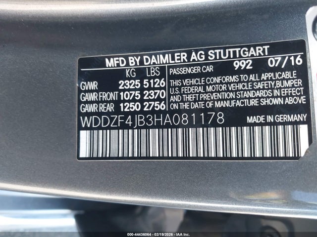 2017 MERCEDES-BENZ E 300 WDDZF4JB3HA081178 Photo 8