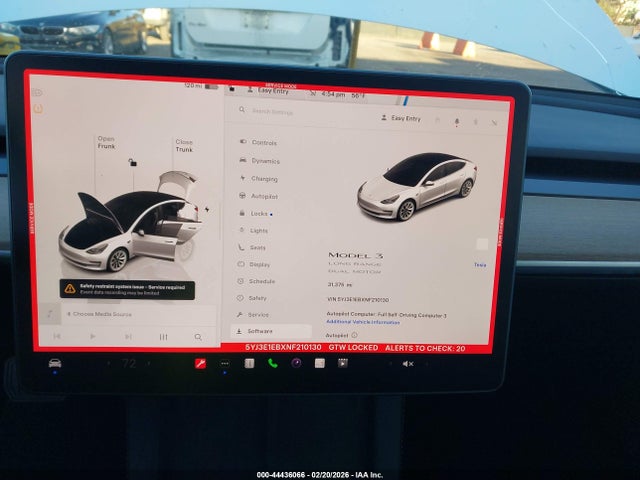 2022 TESLA MODEL 3 5YJ3E1EBXNF210130 Photo 6