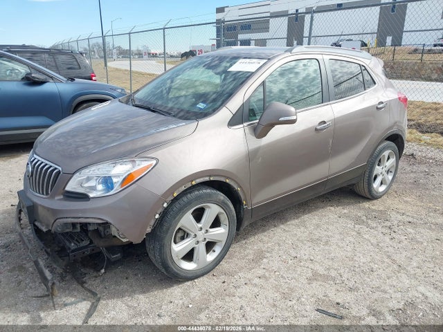 2015 Buick Encore Convenience მანქანა იყიდება აუქციონზე, vin: KL4CJBSB8FB100360, აუქციონის ნომერი: 44436078