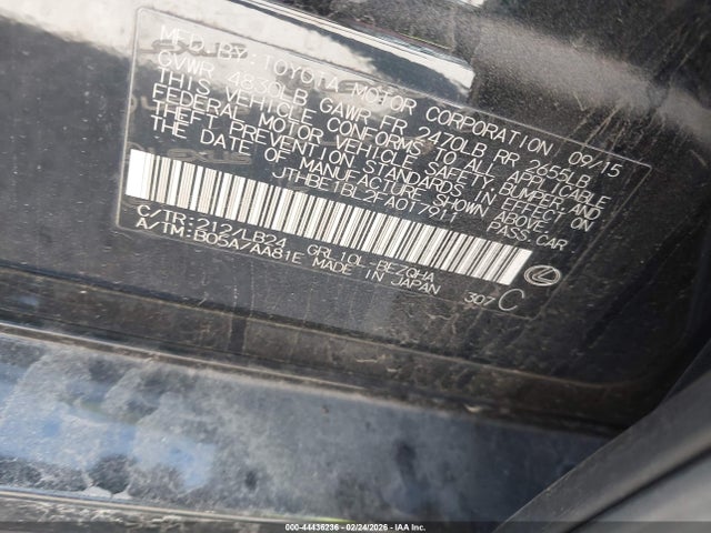 2015 LEXUS GS 350 JTHBE1BL2FA017911 Photo 8