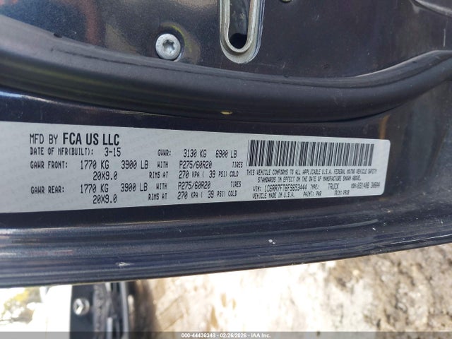 Aukcja sprzedaży 2015 Ram 1500 Express, vin: 1C6RR7FT6FS653444, numer aukcji: 44436348