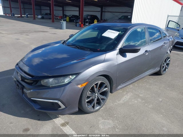 Honda Civic Lx 2019 2HGFC2F66KH566706 Image 2