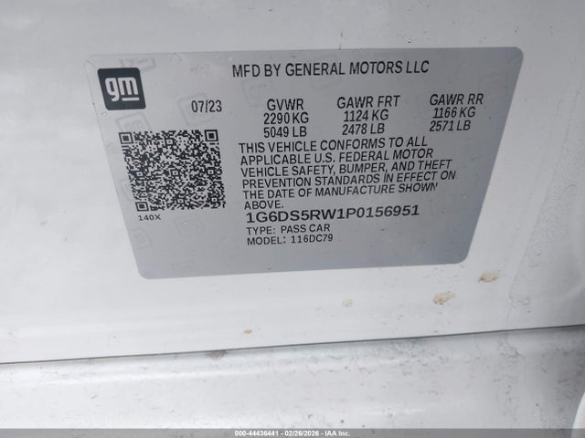 2023 CADILLAC CT5 1G6DS5RW1P0156951 Photo 8