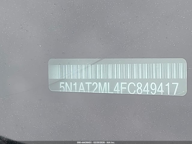 Nissan ROGUE SV 2015 5N1AT2ML4FC849417 Image 9