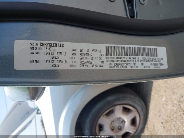 Продажа на аукционе авто 2009 Dodge Journey Se, vin: 3D4GG47B79T566331, номер лота: 44436559
