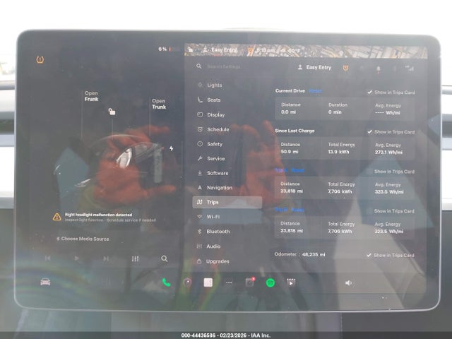 Продажа на аукционе авто 2022 Tesla Model 3 Rear-wheel Drive, vin: 5YJ3E1EA7NF327297, номер лота: 44436586