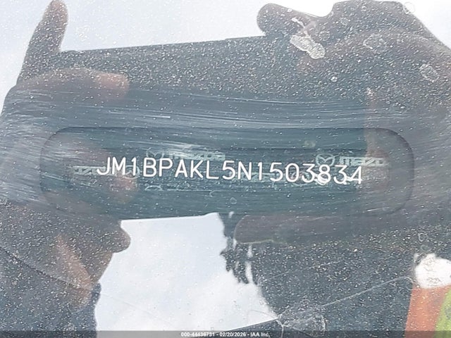 2022 Mazda Mazda3 Select მანქანა იყიდება აუქციონზე, vin: JM1BPAKL5N1503834, აუქციონის ნომერი: 44436731