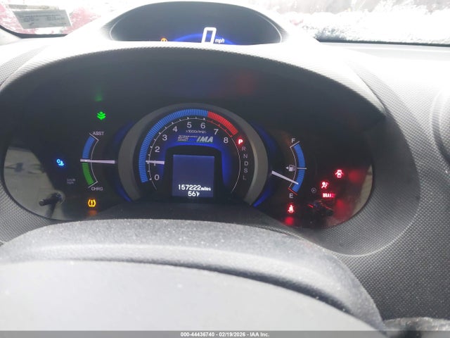 44436740 :رقم المزاد ، JHMZE2H50AS022220 vin ، 2010 Honda Insight Lx مزاد بيع