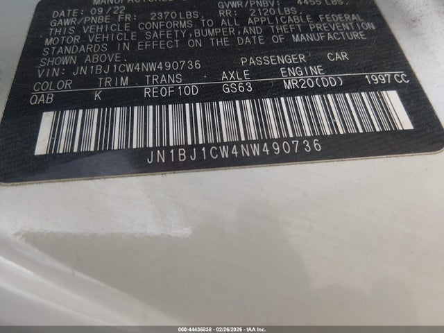 2022 NISSAN ROGUE SPORT JN1BJ1CW4NW490736 Photo 8