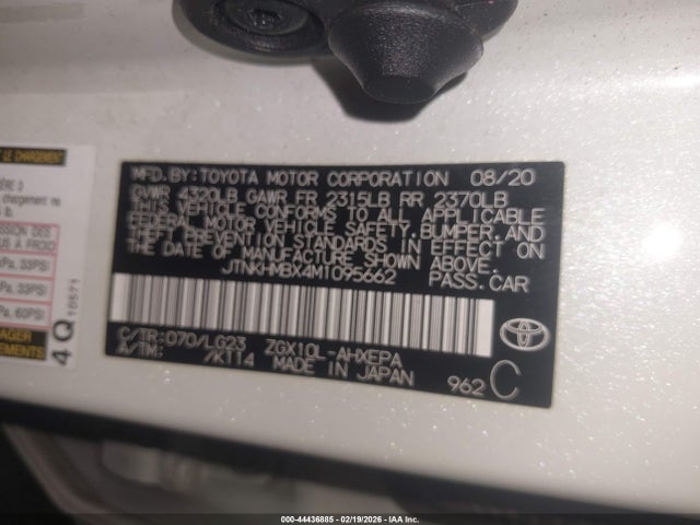 JTNKHMBX4M1095662 Toyota C-hr Limited