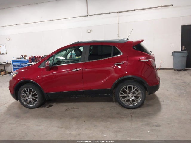 44436901 :رقم المزاد ، KL4CJ2SB1JB618402 vin ، 2018 Buick Encore Sport Touring مزاد بيع