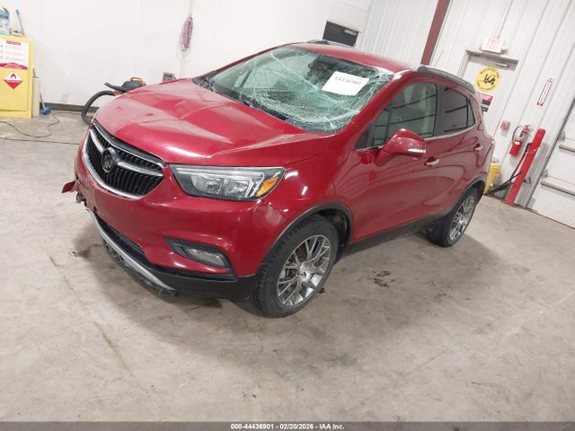 44436901 :رقم المزاد ، KL4CJ2SB1JB618402 vin ، 2018 Buick Encore Sport Touring مزاد بيع