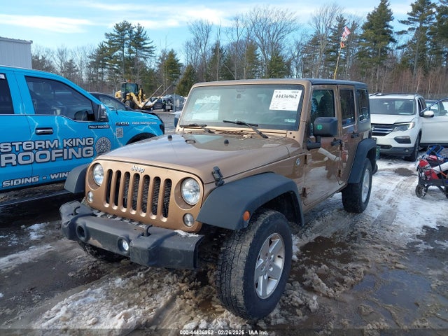 1C4BJWDG8FL654784 Jeep Wrangler Unlimited Sport