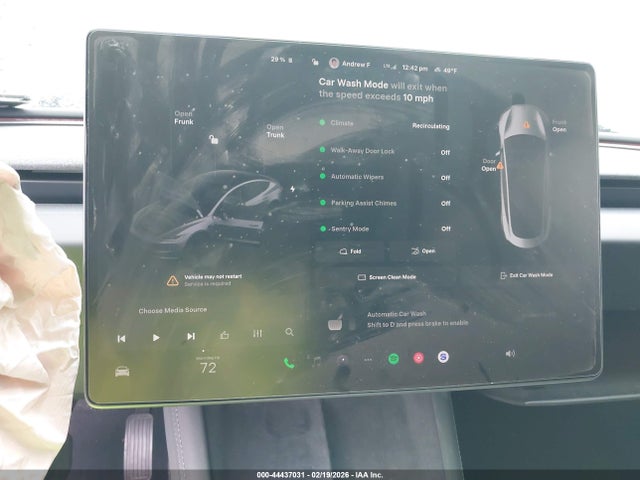 Aukcja sprzedaży 2025 Tesla Model 3 Long Range Rear-wheel Drive/standard Rear-wheel Drive, vin: 5YJ3E1EA5SF965527, numer aukcji: 44437031