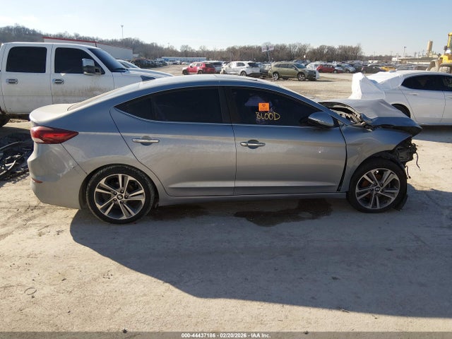 44437186 :رقم المزاد ، 5NPD84LF9HH064277 vin ، 2017 Hyundai Elantra Limited مزاد بيع